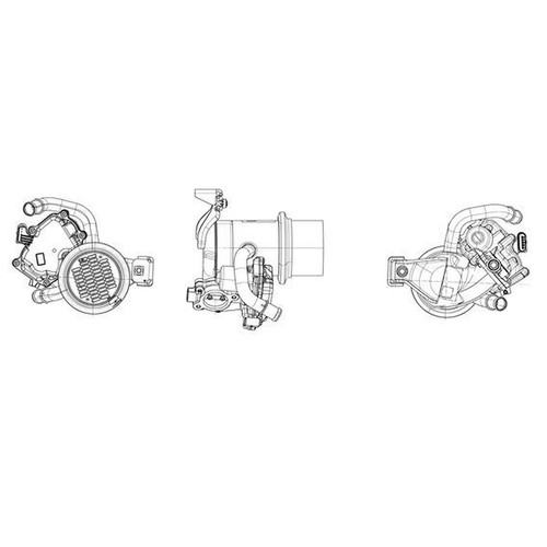 Mahle ce54000p agr ventil - agr,